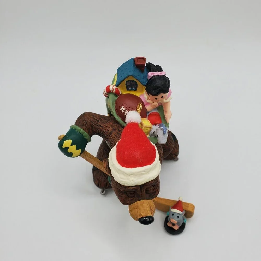 2005 Hallmark Keepsake Collector’s Series #2 “Hockey Thrills” Christmas Ornament